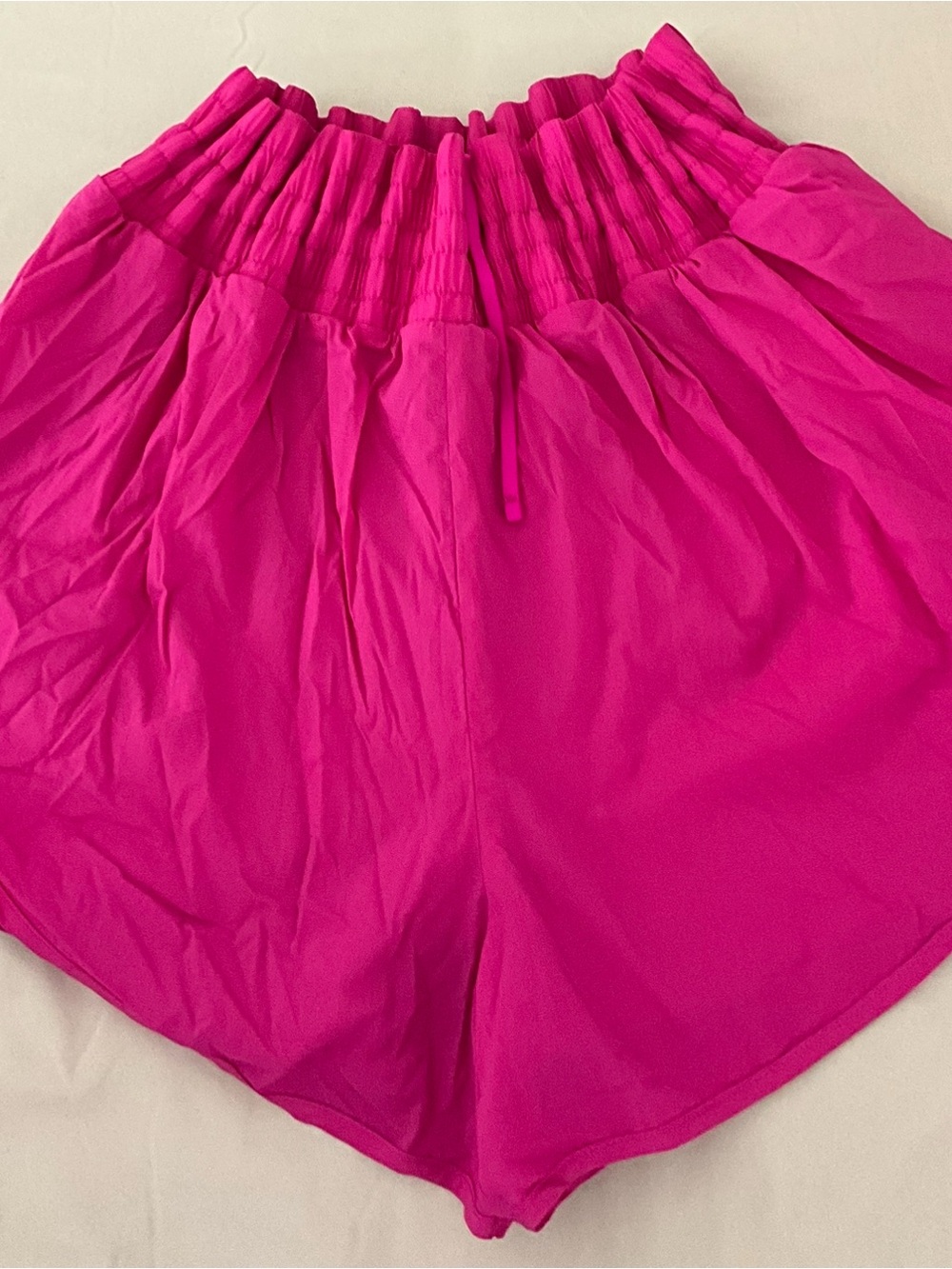 all in motion Hot Pink Elastic-Waist Athletic Shorts - Picture 1 of 2